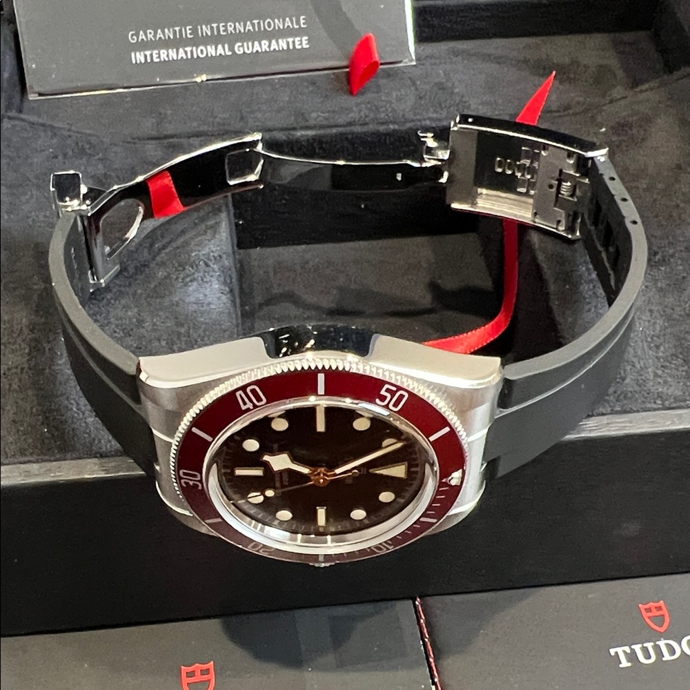 Tudor BLACK BAY With Burgundy Bezel Watch 41mm - Picture 9 of 10